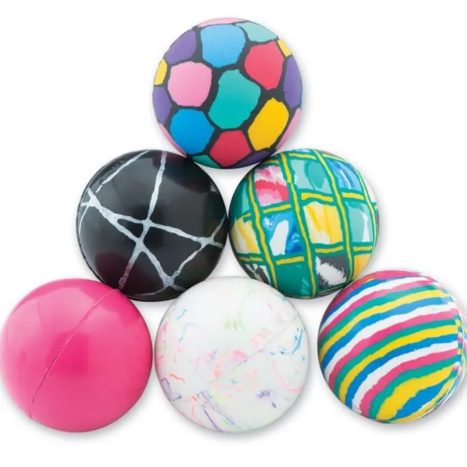 Assorted 43mm Bouncing Ball Vending Pack