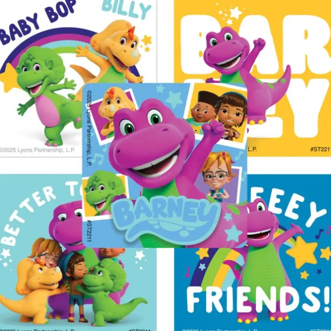 Barney's World Stickers