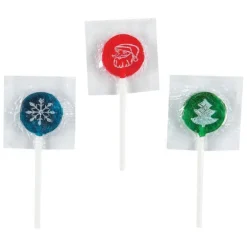 Bulk Christmas Tongue Tattoo Lollipops