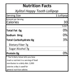 Bulk SmileMakers Xylitol Happy Tooth Lollipops