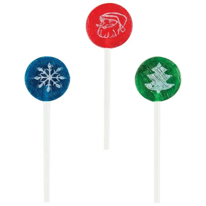 Christmas Tongue Tattoo Lollipops