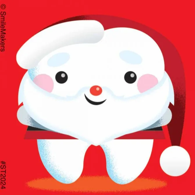 Christmas Tooth Stickers