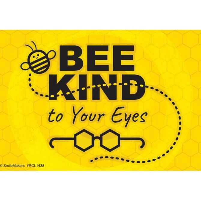 Custom Bee Kind Vision Recall Cards