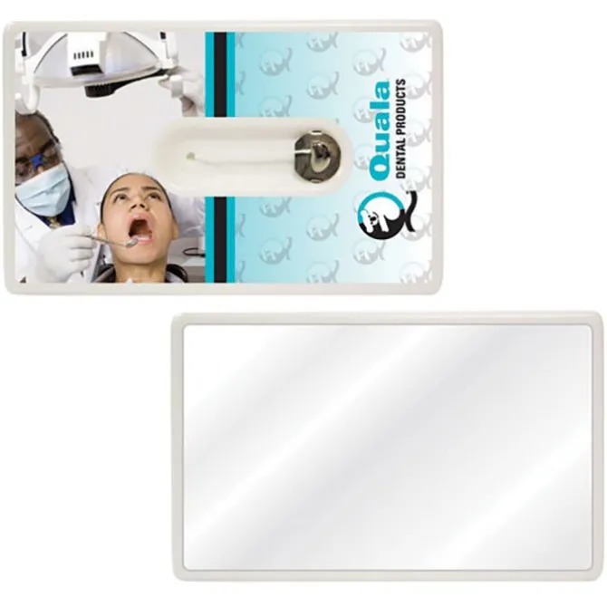 Custom Credit Card Dental Floss with Mirror