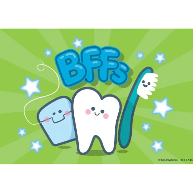 Custom Dental BFFs Recall Cards