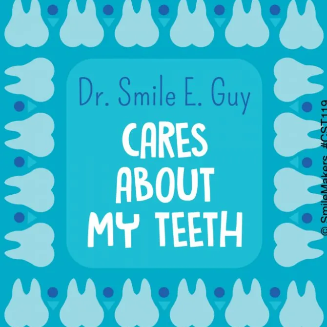 Custom Dentist Cares About Teeth Stickers