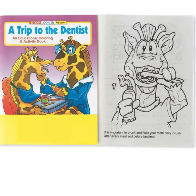Custom Dentist Coloring Books