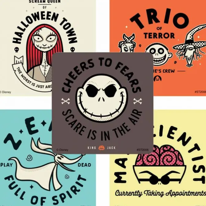 Disney The Nightmare Before Christmas Stickers