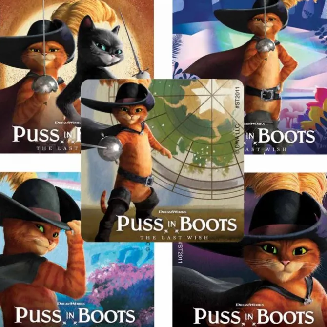 DreamWorks Puss in Boots: The Last Wish Stickers