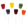 Dr. John's® Xylitol Healthy Sweets Tooth Shaped Fruit Lollipops