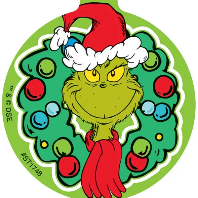 Dr. Seuss™ Shaped How the Grinch Stole Christmas Stickers