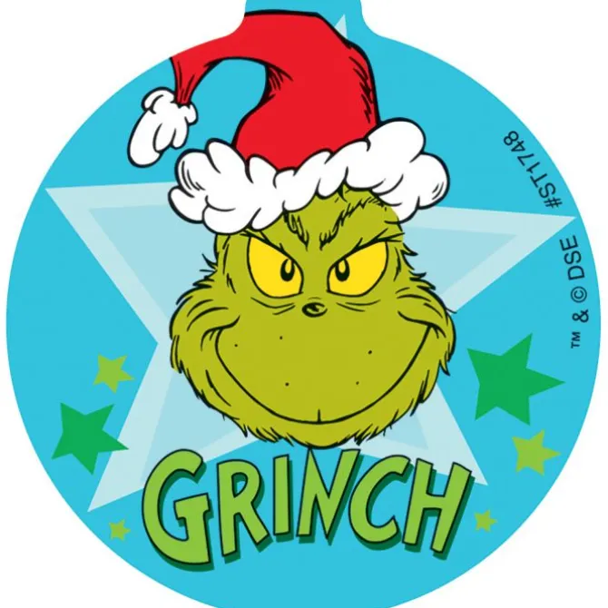 Dr. Seuss™ Shaped How the Grinch Stole Christmas Stickers