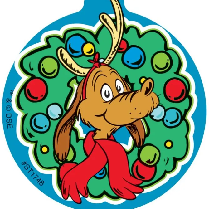 Dr. Seuss™ Shaped How the Grinch Stole Christmas Stickers