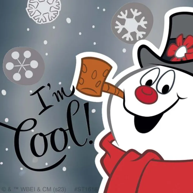 Frosty the Snowman Classic Foil Stickers