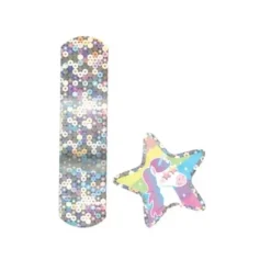 Glitter Stars and Strips Bandages