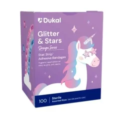 Glitter Stars & Strips Bandages - Case