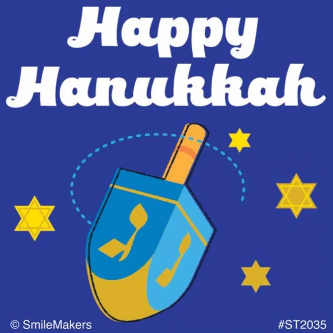 Happy Hanukkah Stickers
