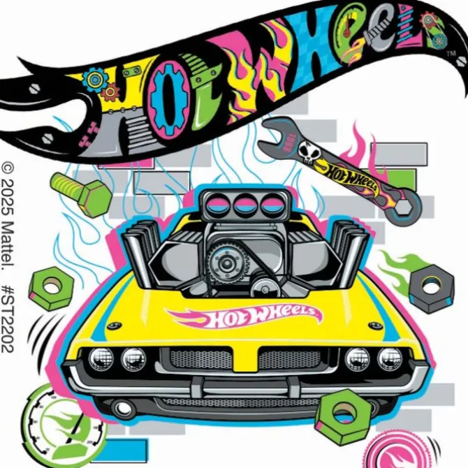 Hot Wheels Hyper Garage Stickers
