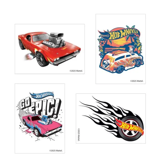 Hot Wheels Temporary Tattoos