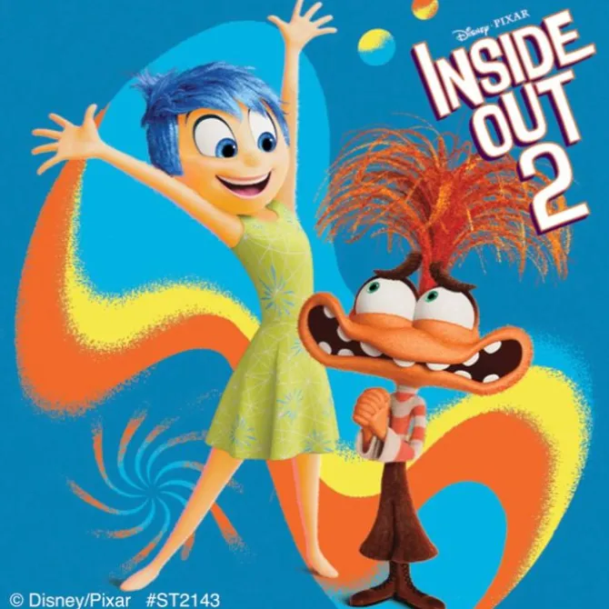 Inside Out 2 Movie Stickers