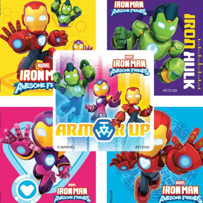 Iron Man & His Awesome Friends Stickers