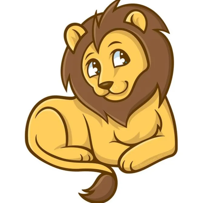 Jungle Friends Lion Wall Decal