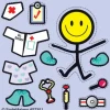 Make-Your-Own Medical Smiley Stickers