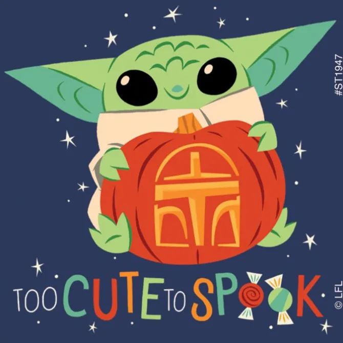 Mandalorian Halloween Stickers