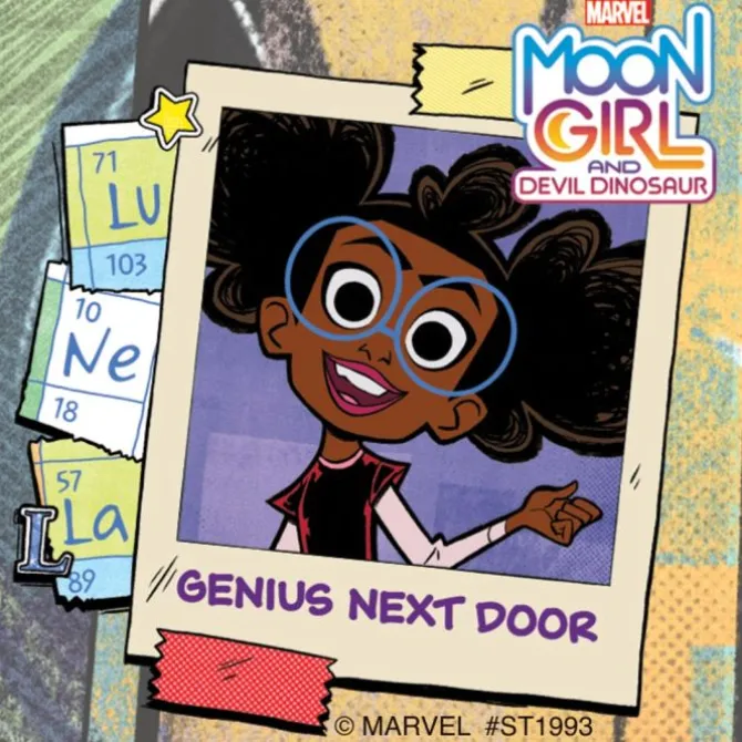 Marvel Moon Girl & Devil Dinosaur Stickers