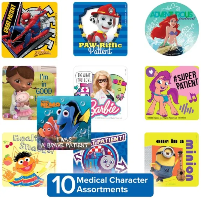 Medical Character Sticker Sampler
