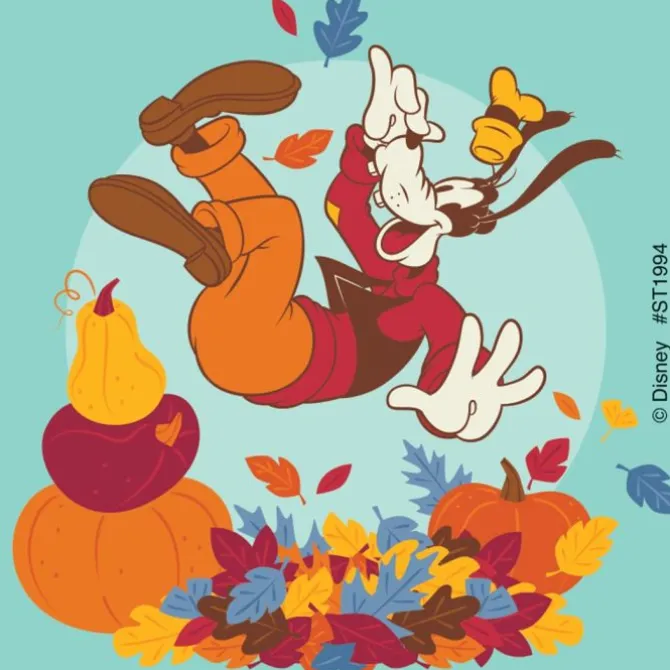 Mickey & Pals Friendsgiving Stickers