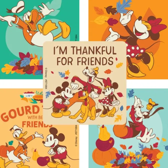 Mickey & Pals Friendsgiving Stickers