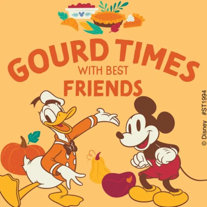 Mickey & Pals Friendsgiving Stickers