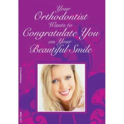Orthodontist Congrats Recall Cards
