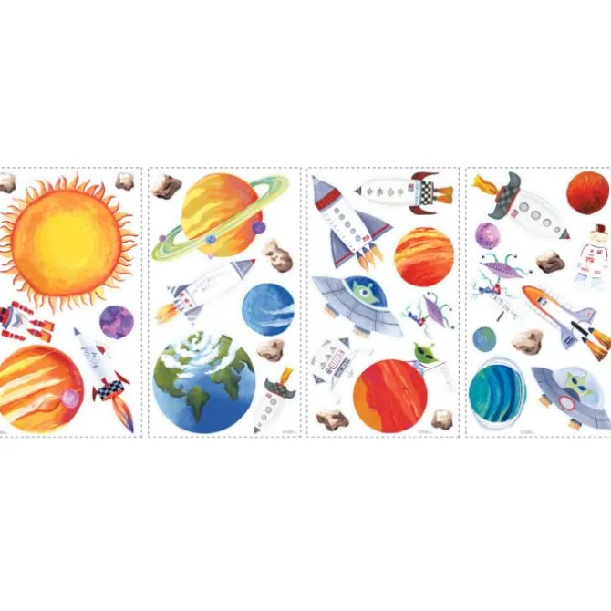 Outer Space Wall Decals