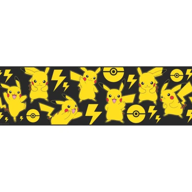 PokéMon Pikachu Peel & Stick Border