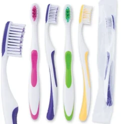 SmileCare™ Adult Super Grip Toothbrushes - Case