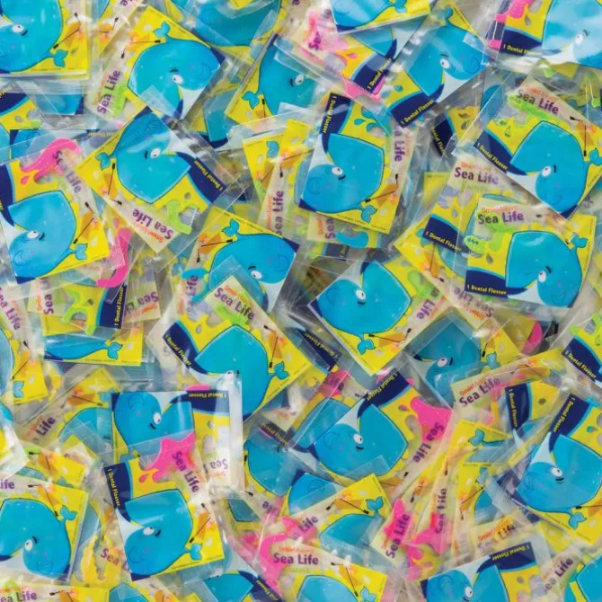 250 SmileCare™ Bulk Single Sea Life Flossers