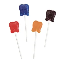 SmileMakers Sugar Free Happy Tooth Lollipops