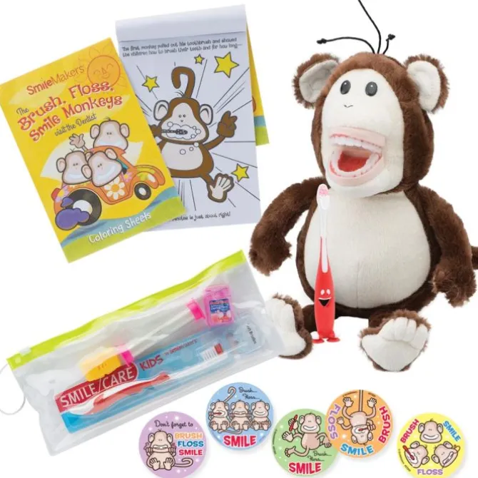 Sparkles Monkey Dental Smile Pack