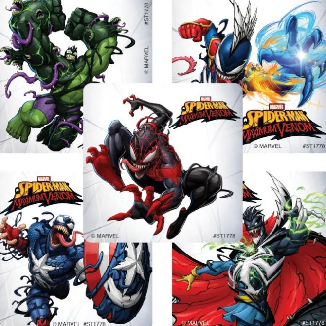 Spider-Man Maximum Venom Stickers