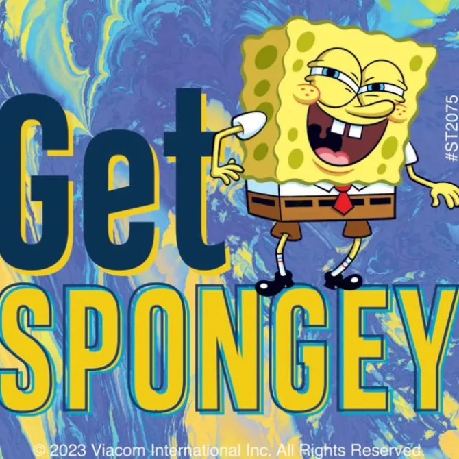 SpongeBob Groovy Stickers