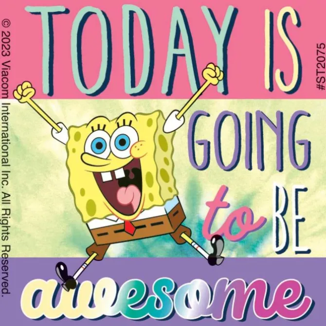 SpongeBob Groovy Stickers