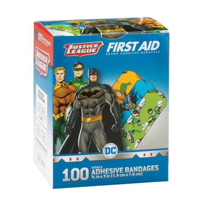 Stat Strip® Batman, Aquaman, & Green Lantern Bandages - Case