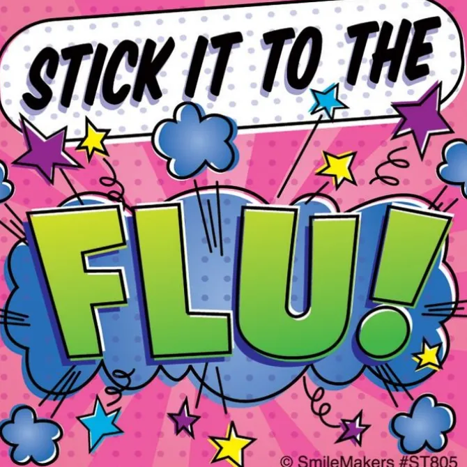 Stick it to the Flu Stickers