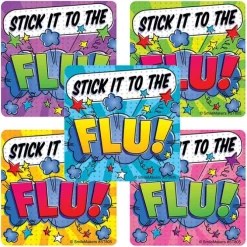 Stick it to the Flu Stickers