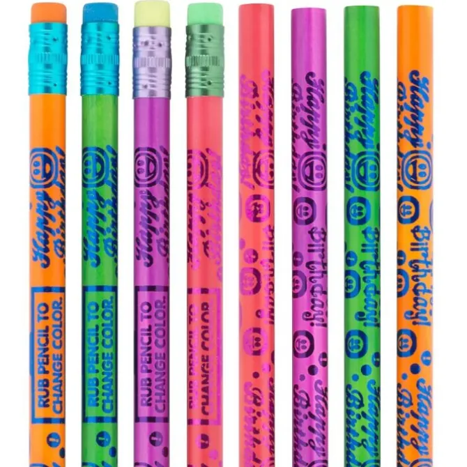 Thermo Happy Birthday Pencils