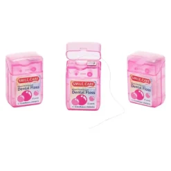 12 Yards Bulk SmileCare™ Waxed Bubblegum Floss